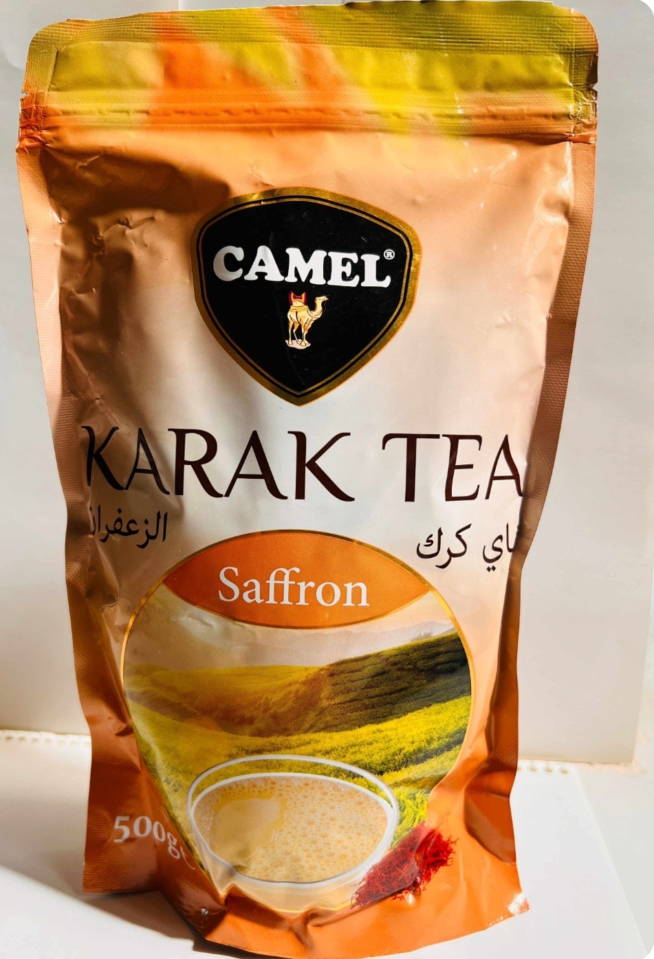 چای کرک کمل مدل زعفران وزن ۵۰۰ گرم